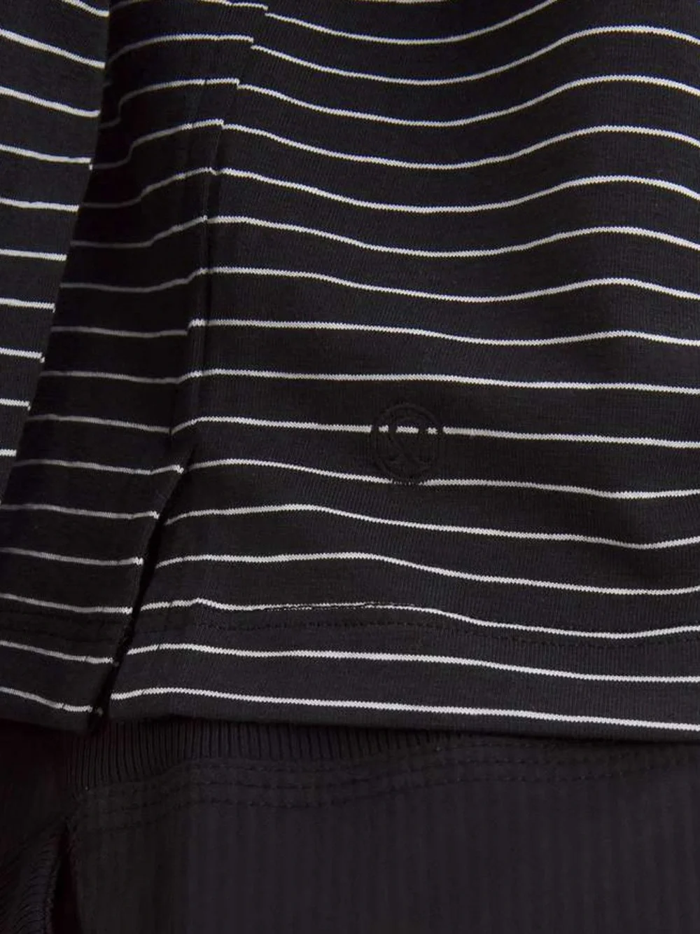 Lululemon Classic-Fit Cotton-Blend Long-Sleeve Striped Shirt Size Medium